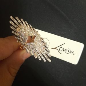 Lovisa Red Stone Ring Size 6 & 7